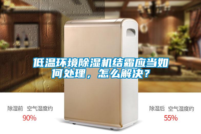 低溫環(huán)境除濕機結(jié)霜應(yīng)當如何處理，怎么解決？