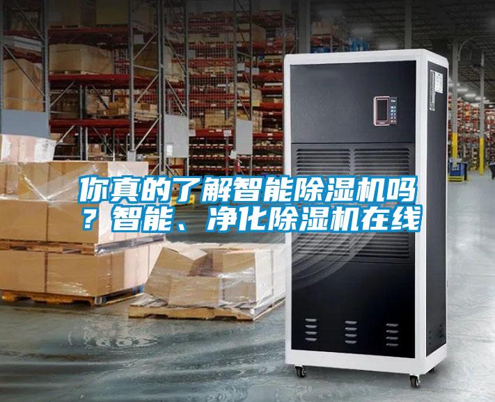 你真的了解智能除濕機嗎？智能、凈化除濕機在線