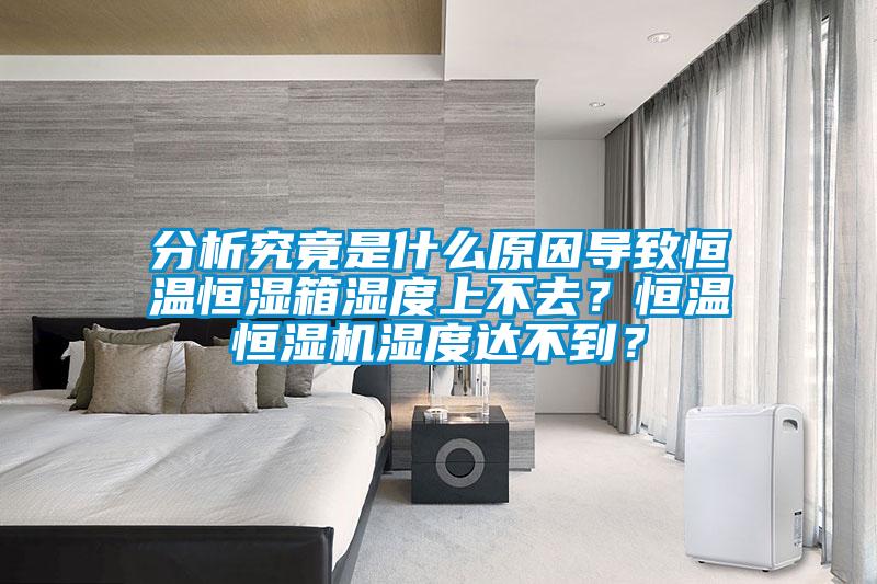 分析究竟是什么原因導致恒溫恒濕箱濕度上不去？恒溫恒濕機濕度達不到？