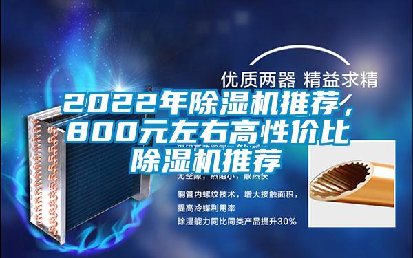 2022年除濕機推薦，800元左右高性價比除濕機推薦
