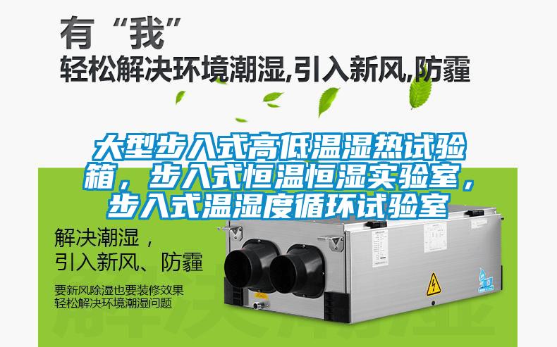 大型步入式高低溫濕熱試驗箱，步入式恒溫恒濕實驗室，步入式溫濕度循環(huán)試驗室