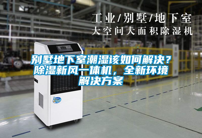 別墅地下室潮濕該如何解決？除濕新風(fēng)一體機(jī)，全新環(huán)境解決方案
