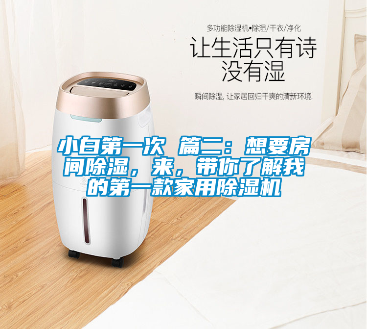 小白第一次 篇二：想要房間除濕，來，帶你了解我的第一款家用除濕機(jī)