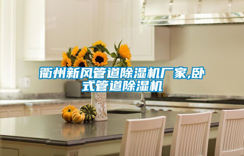 衢州新風管道除濕機廠家,臥式管道除濕機
