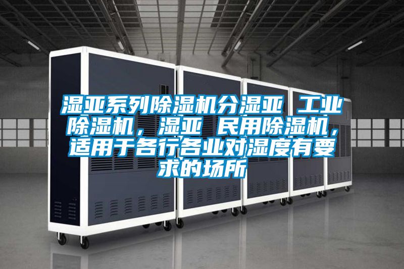 濕亞系列除濕機(jī)分濕亞 工業(yè)除濕機(jī)，濕亞 民用除濕機(jī)，適用于各行各業(yè)對(duì)濕度有要求的場(chǎng)所