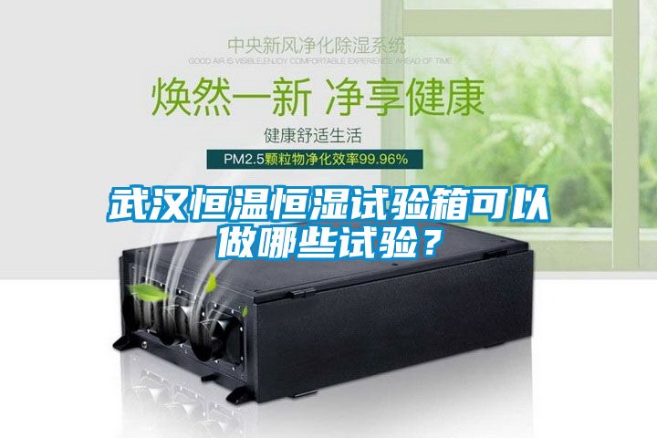 武漢恒溫恒濕試驗箱可以做哪些試驗？