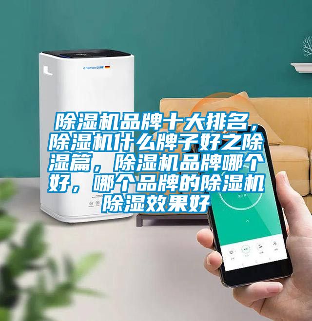除濕機品牌十大排名，除濕機什么牌子好之除濕篇，除濕機品牌哪個好，哪個品牌的除濕機除濕效果好